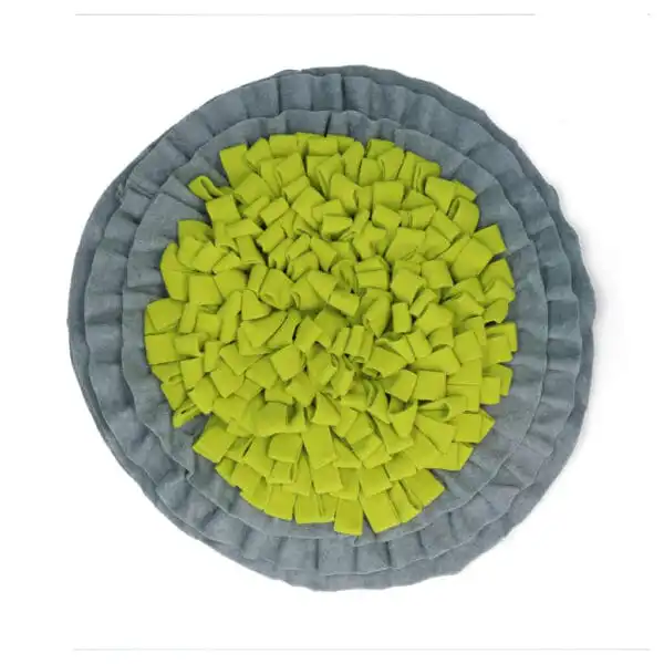 AFP Dig It Foldable Treat Mat opvouwbare snuffelmat hond 50cm aansnoersysteem mentale uitdaging brokjes traktaties onderweg thuis