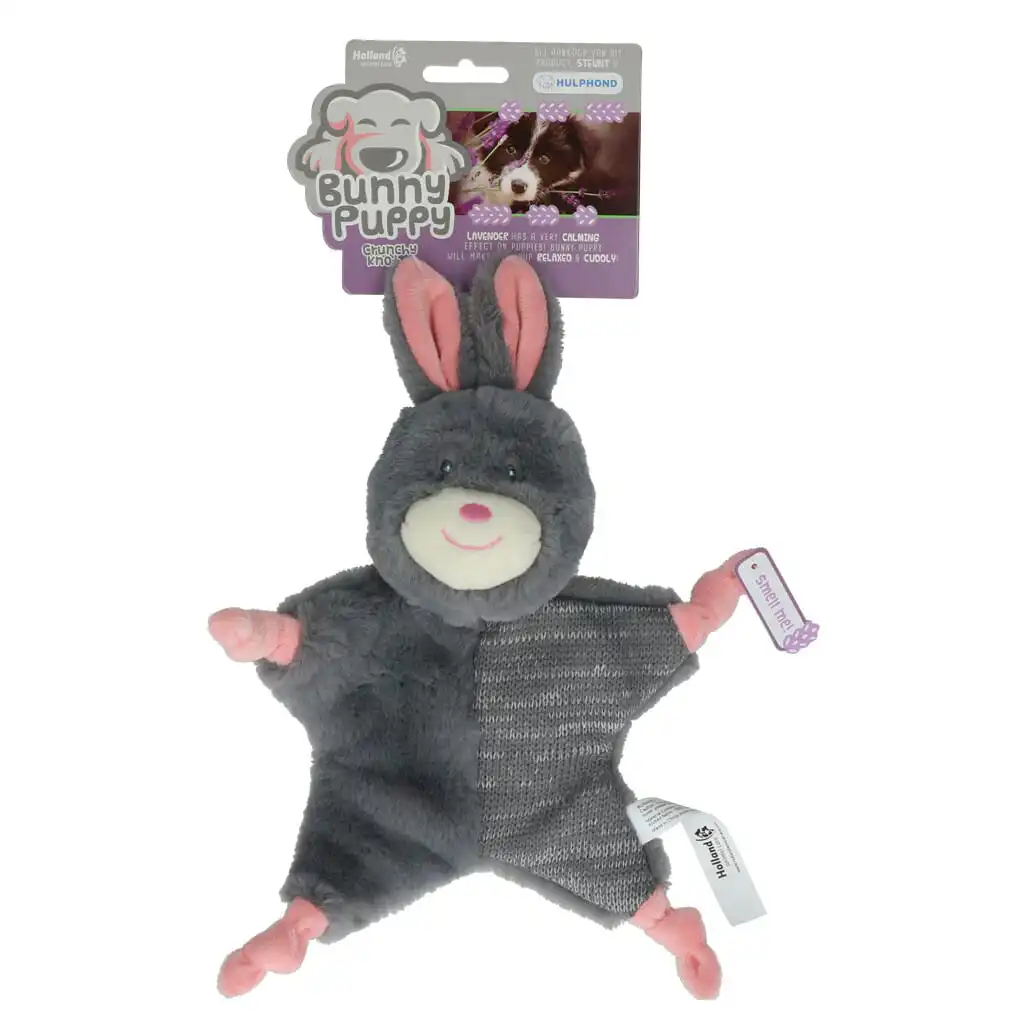 Bunny Puppy Crunchy Knot – Zachte Knuffel met Knoopjes en Knisperbuik - Afbeelding 3