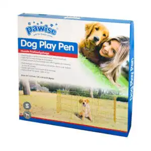 Pawise Dog Play Pen S – Inklapbare hondenren voor doodles en pups.