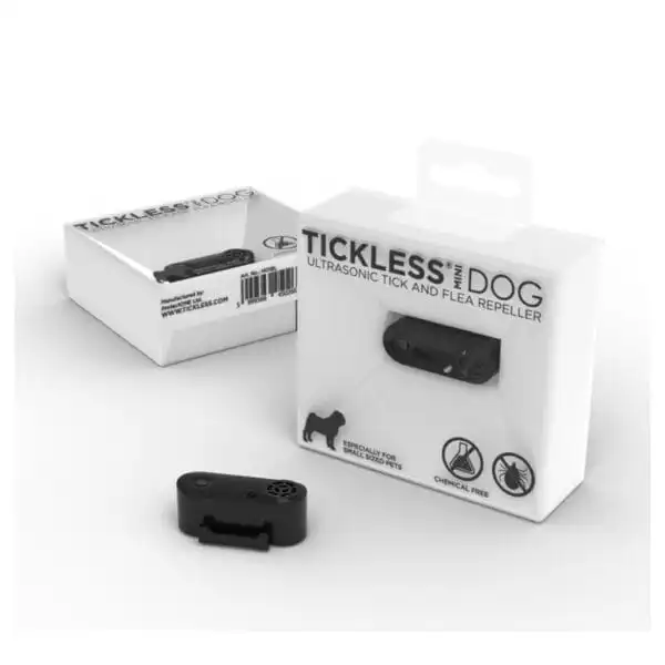 Tickless Mini Dog ultrasone tekenafweer hond chemievrij oplaadbaar gerecycled plastic nachtlamp 94% efficiëntie wetenschappelijk bewezen alle seizoenen
