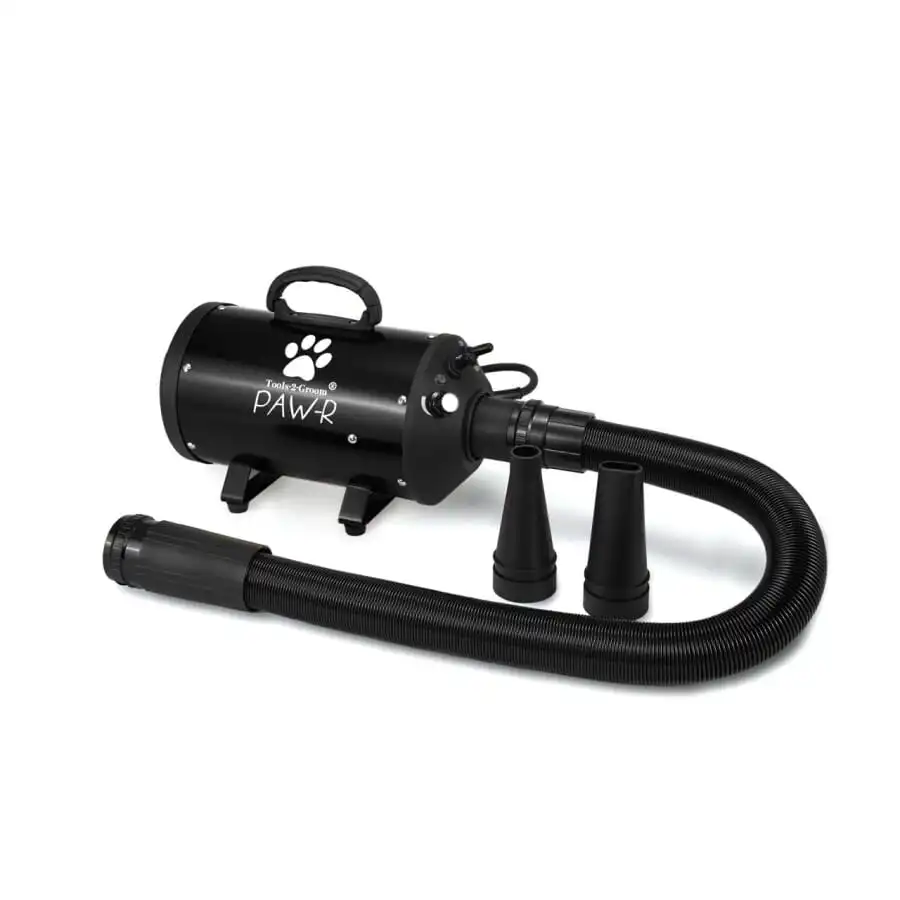 Tools-2-Groom professionele waterblazer hond Paw-R 2200W geluidsdemper traploos instelbaar doodle booster dagelijks gebruik trimsalon