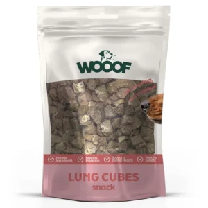 WOOOF Rund Longblokjes 100 g naturel gezonde hondensnacks 100% rund calorie vetarm zonder chemische toevoegingen geschikt voor puppy's trainingssnack