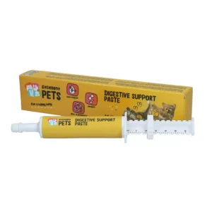 Excellent Pets Digestive Support Paste 30ml aanvullend dieetvoeder voor honden en katten bij acute diarree en herstelfase met elektrolyten binders bentoniet pectine en pre- en probiotica enterococcus faecium voor een evenwichtige darmflora direct in de bek toe te dienen